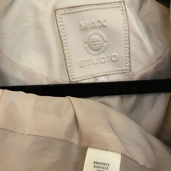 Max Studio beige jacket - Picture 2 of 2